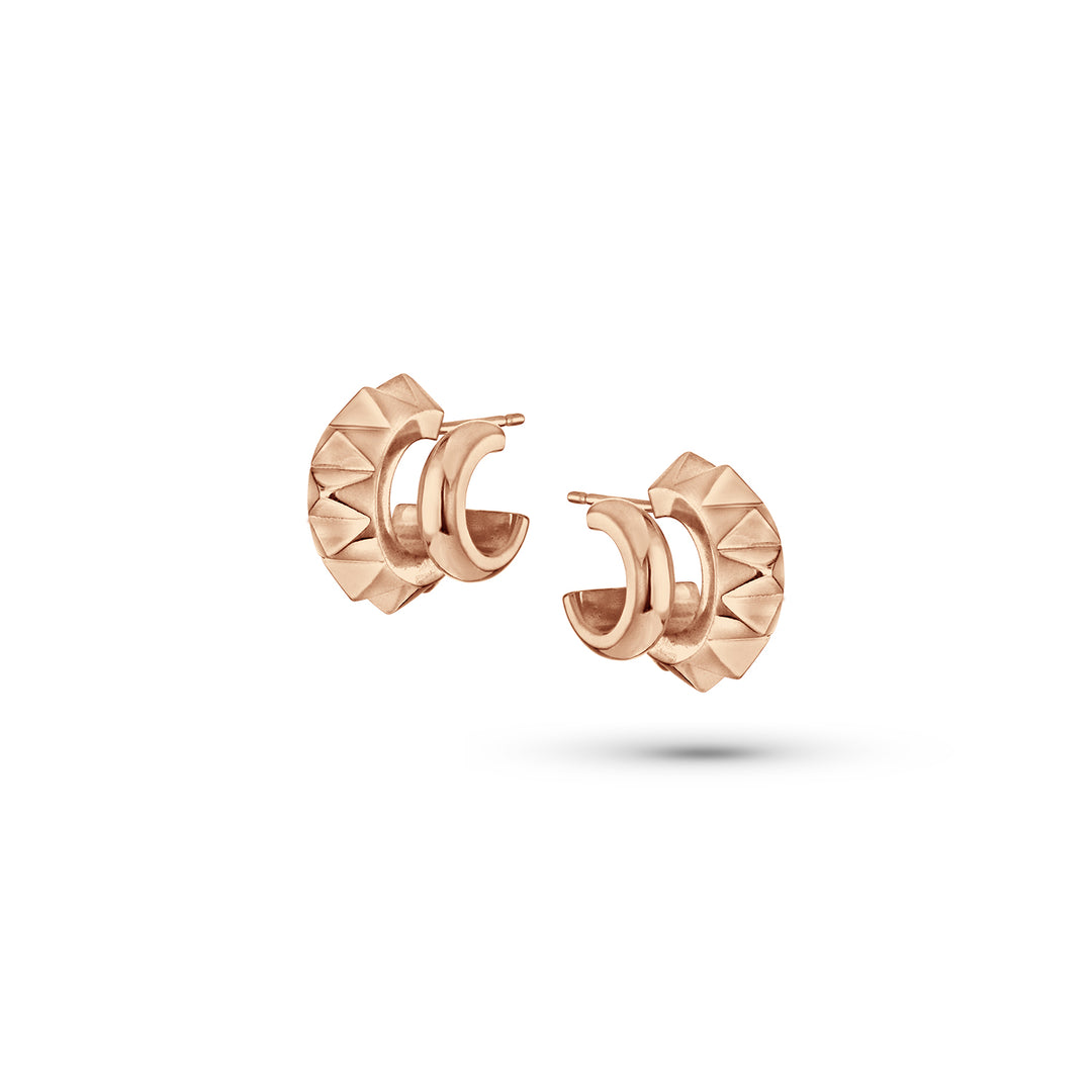 Krista Double Hoops