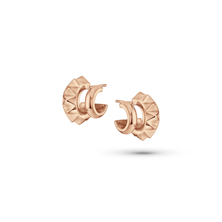 Krista Double Hoops