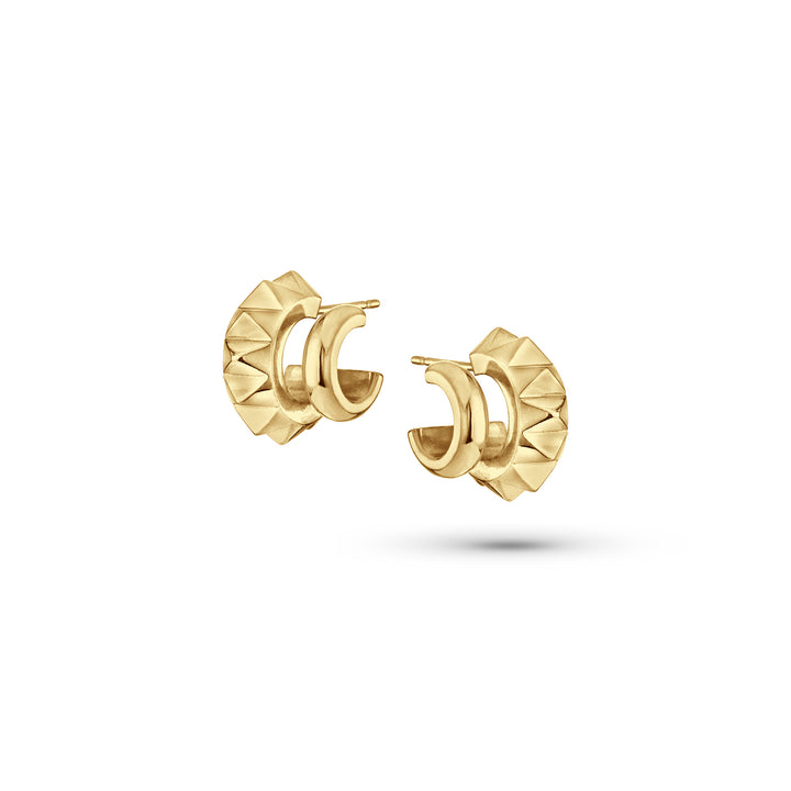 Krista Double Hoops