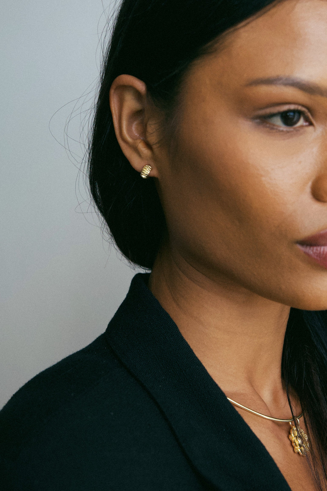 Krista  Petite Hoops