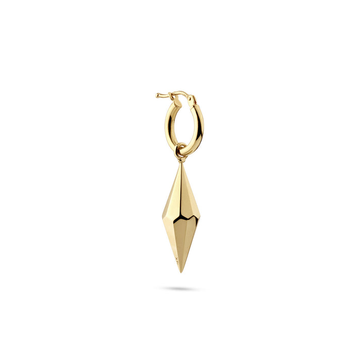 Polly Earring  Charm on Hoop