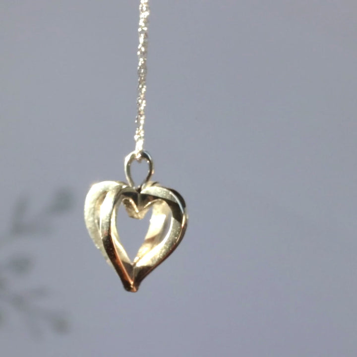 Two Open Hearts Joined Together