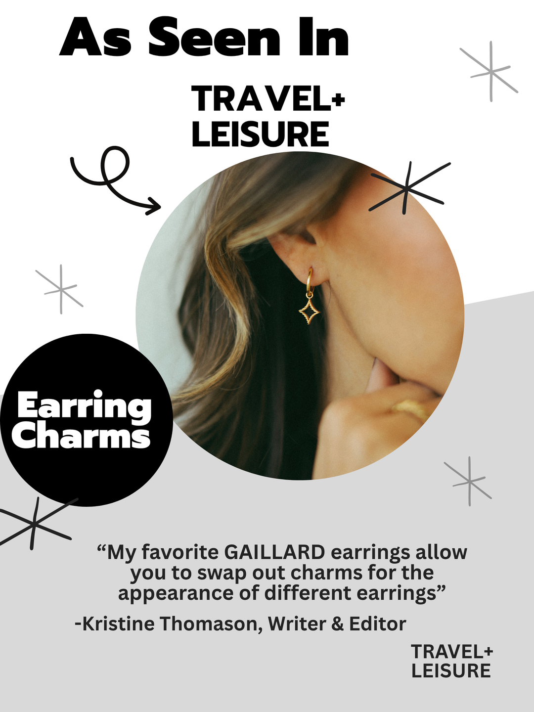 Earring Charms On Hoops