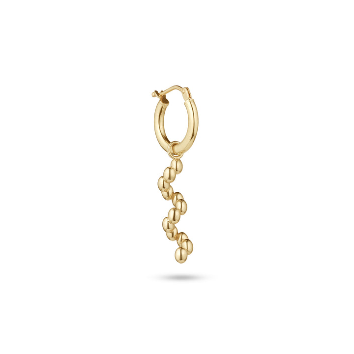 Pauline Spiral Earring Charm On Hoop