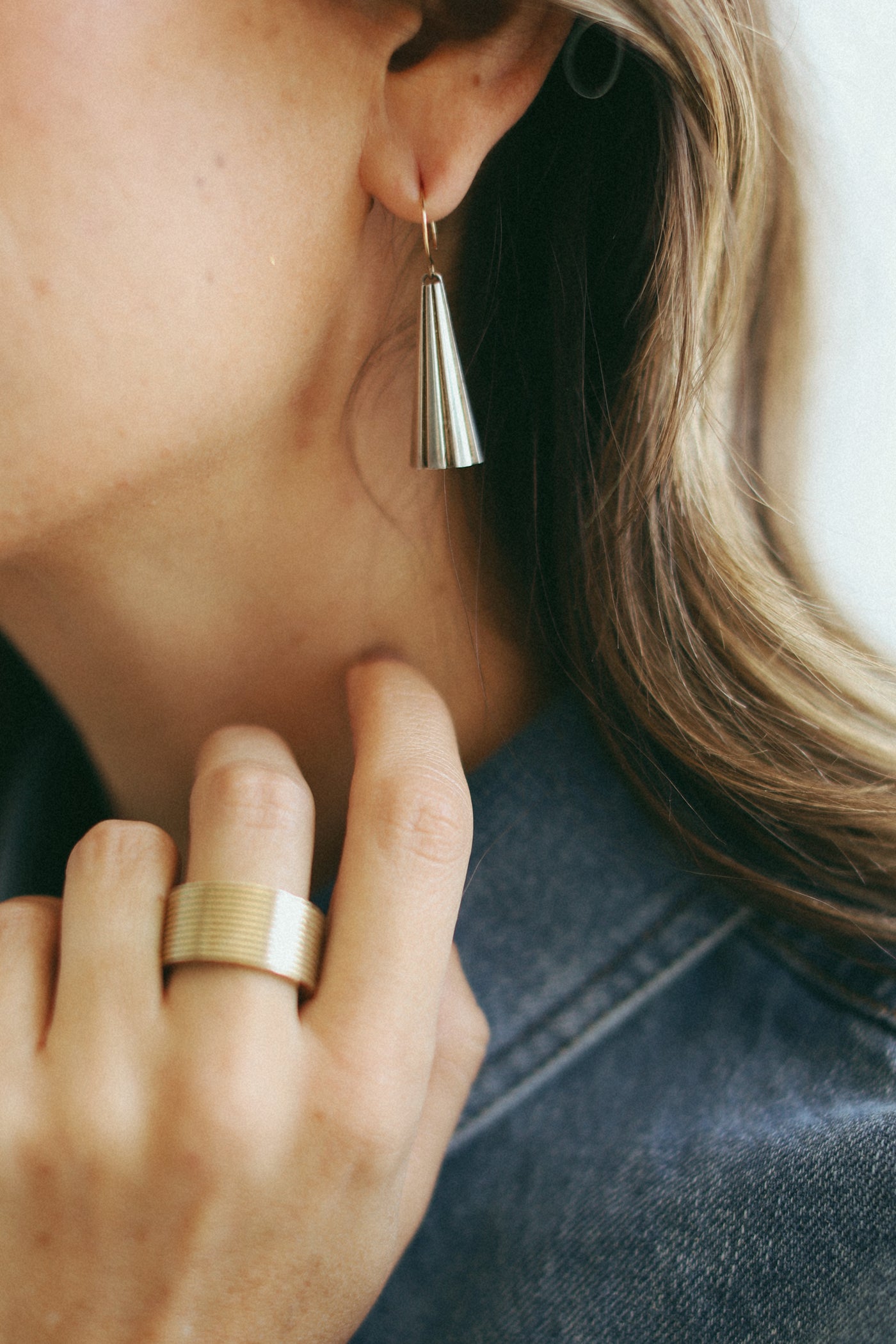 Izzy Silver Dangle Earrings