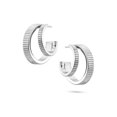 Madelyn Double Hoop Earring