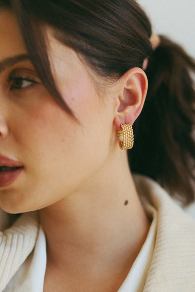 Pauline  Hoop Earrings