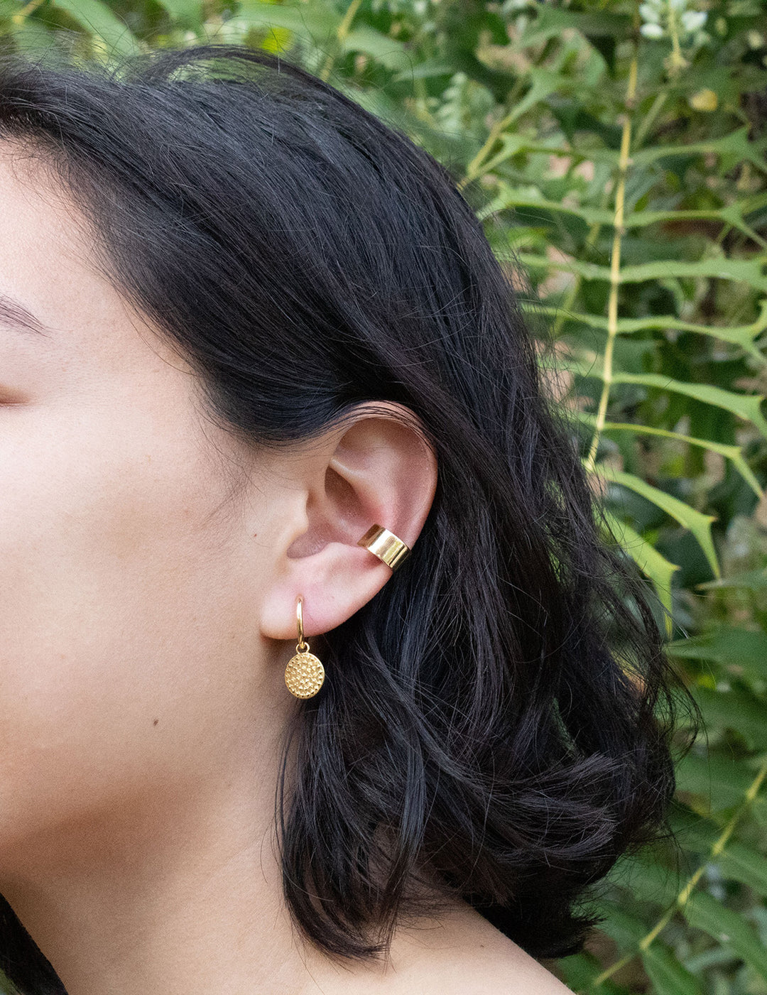 Plain Jane Gold Ear Cuff