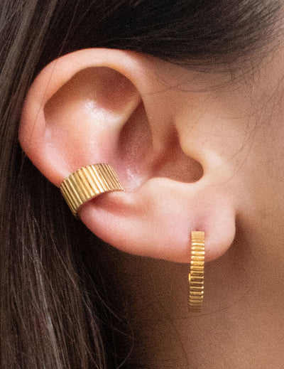 Madelyn Small Gold Hoop Earring