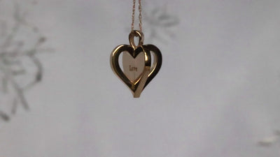 Open Heart Personalized Pendant